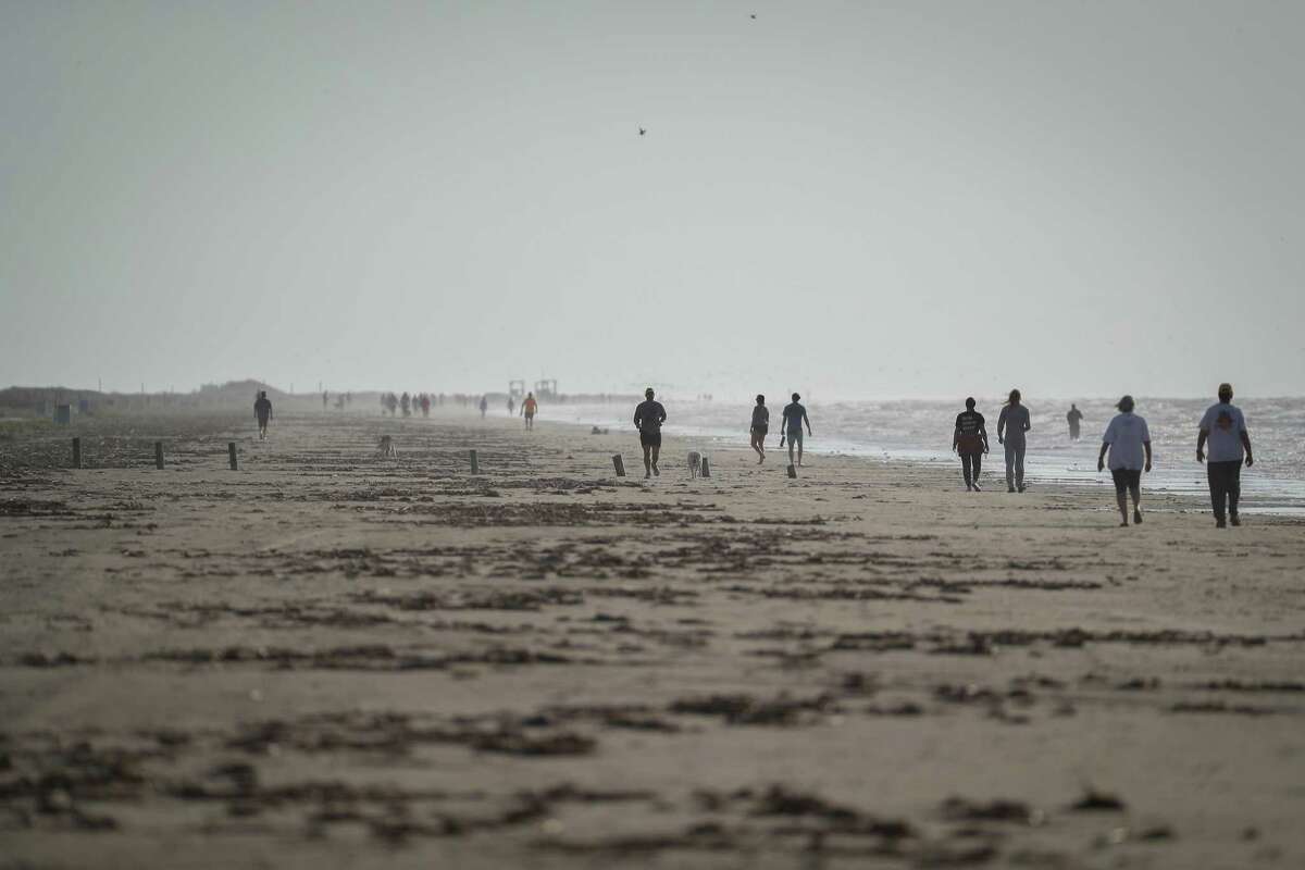 Galveston Beaches Reopen For Morning Exercise As Officials Monitor