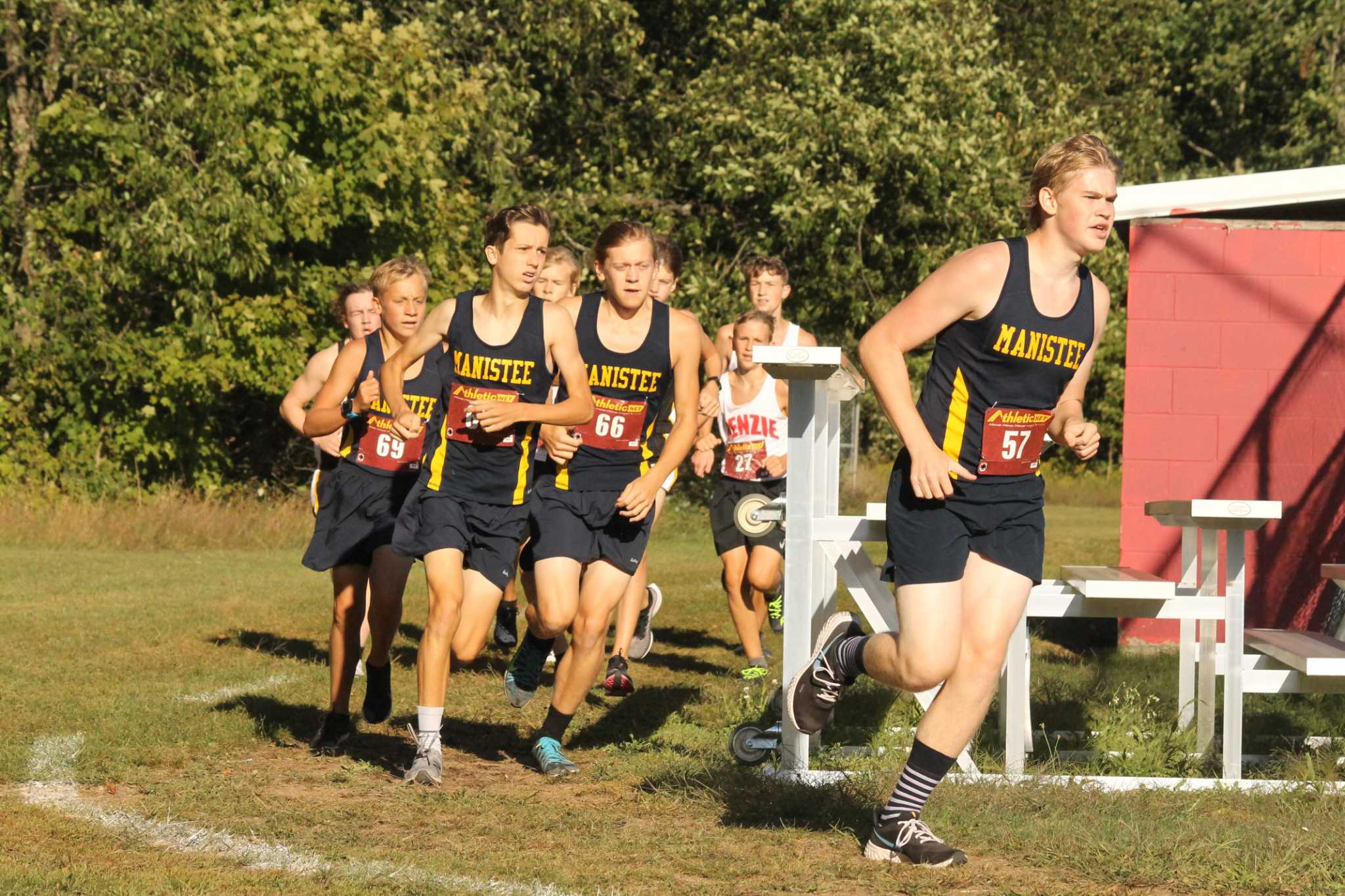 Manistee Cross Country Earns Third Place Finishes At Benzie 2 Miler