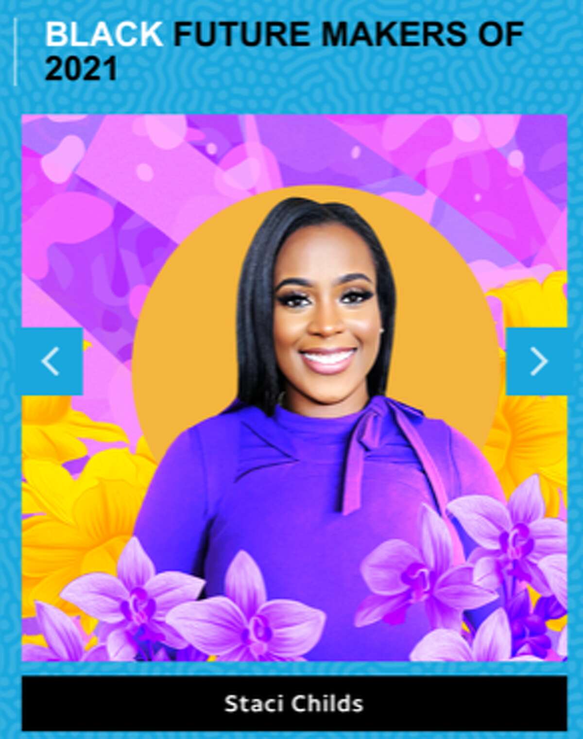 Staci Childs won $10,000 for GirlTalk U in the AT&T Dream in Black contest.