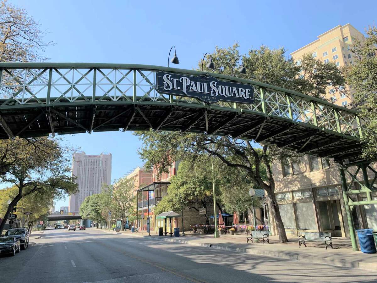 A Look Back At San Antonios Historic St Paul Square And Sunset