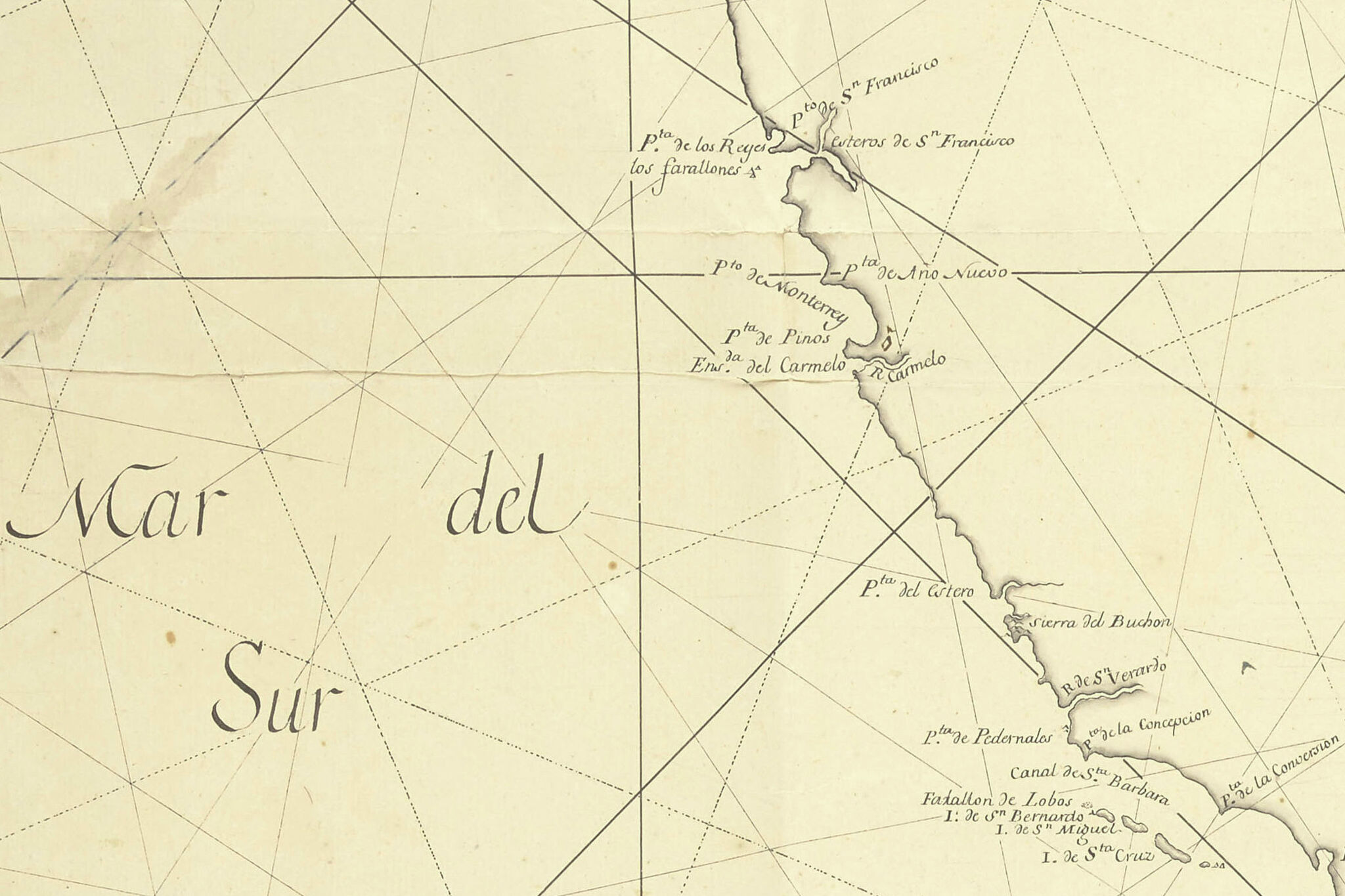 The First Map To Ever Depict The San Francisco Bay Area Heading To Auction