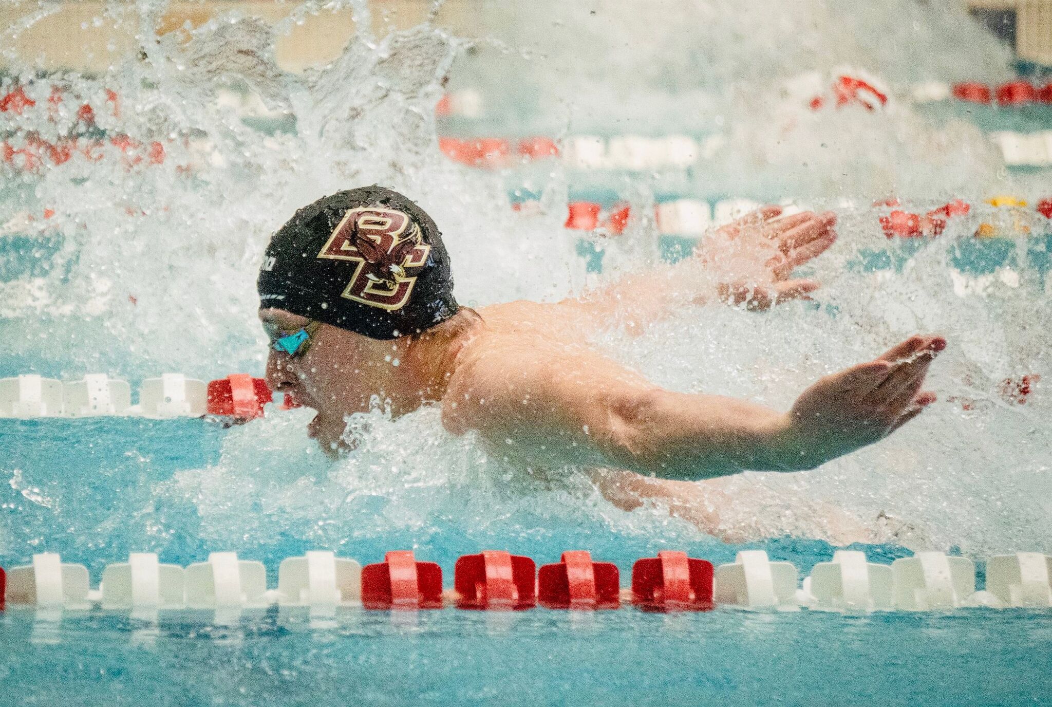 Henkel Sets Swim Record For Boston College