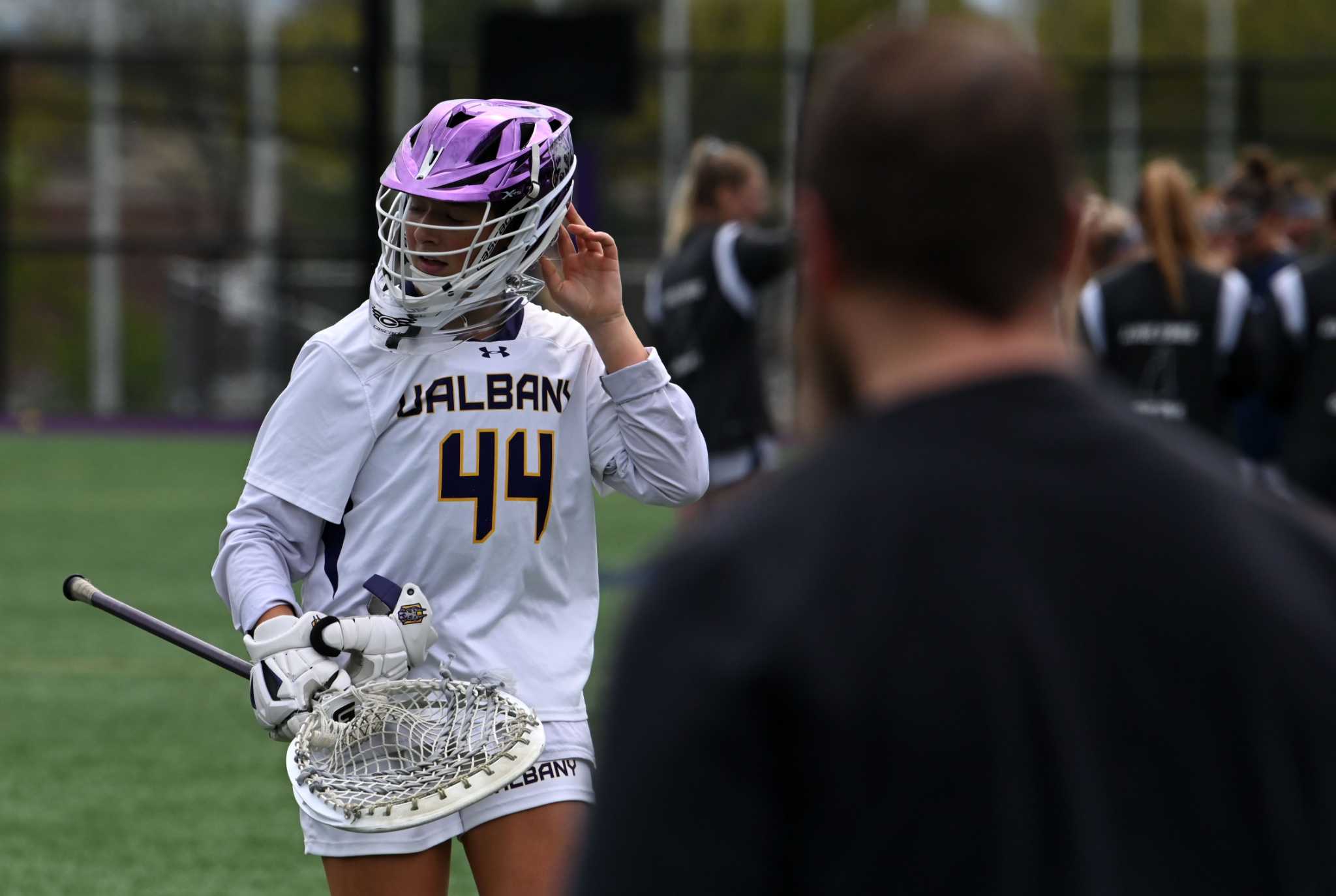 Freshman Goalie Flourishing For Ualbany Women S Lacrosse