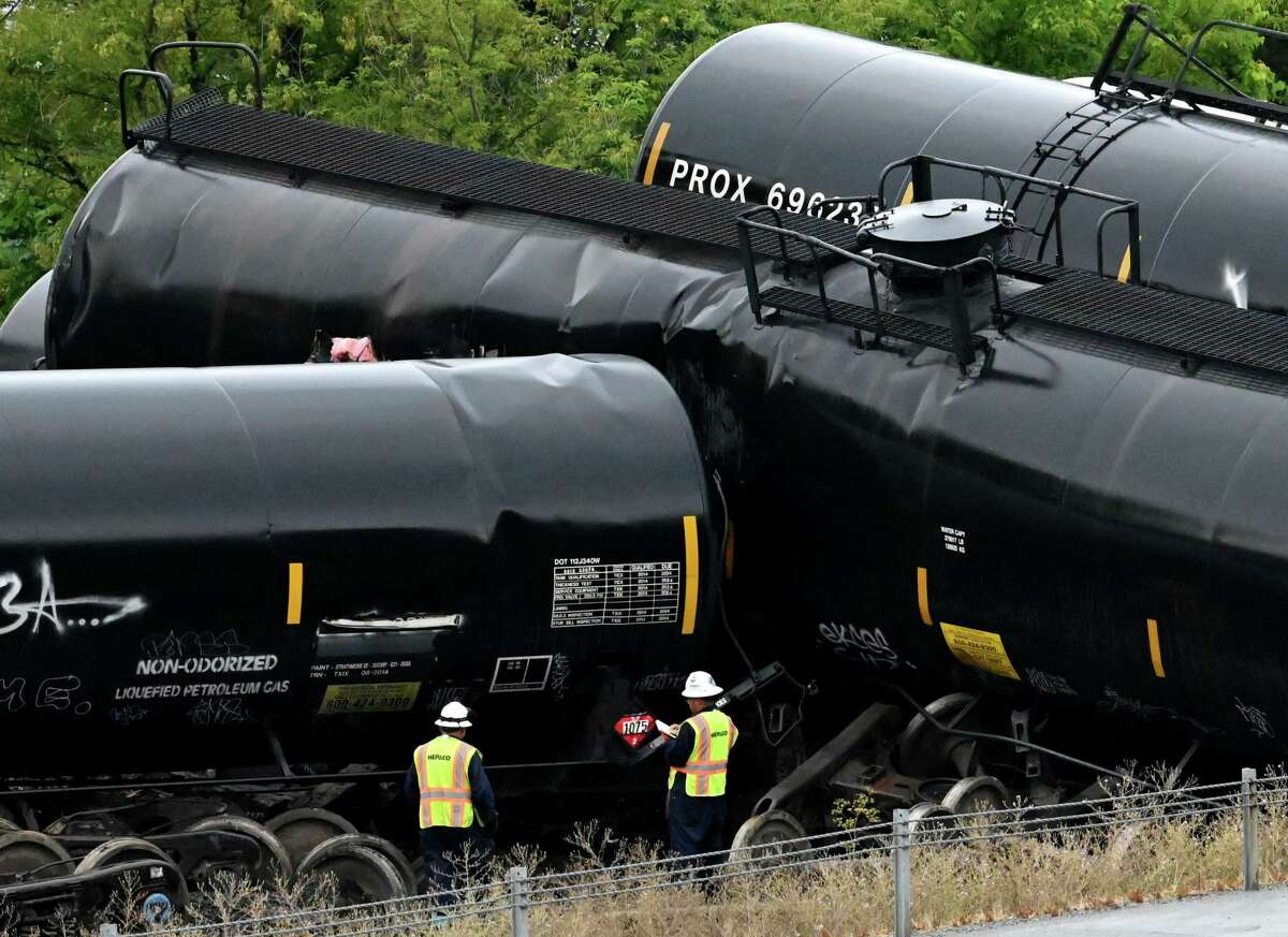 Amtrak Service Disrupted After Freight Train Derails Near Amsterdam