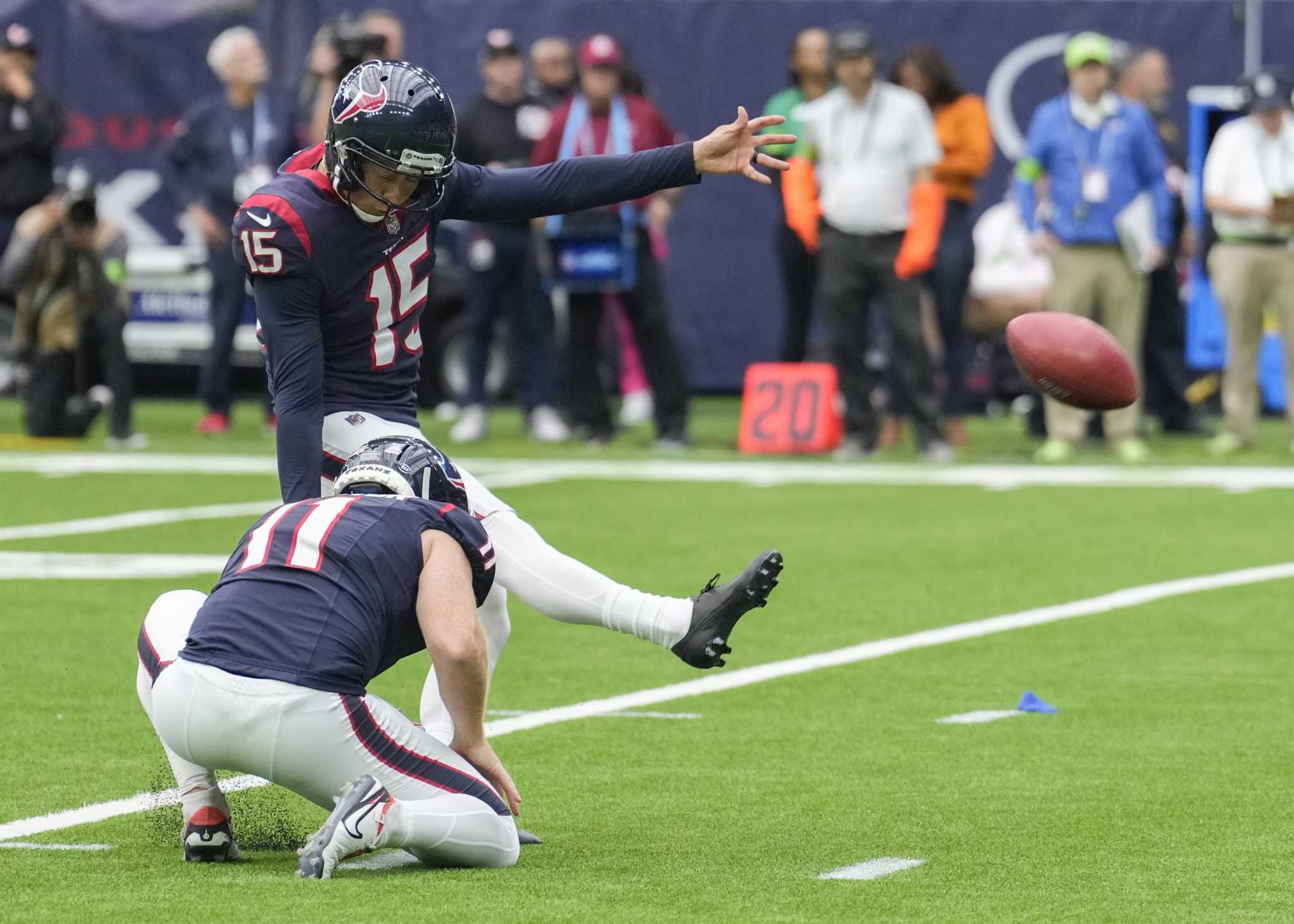 Houston Texans Texans Ka Imi Fairbairn Kicking With A Purpose