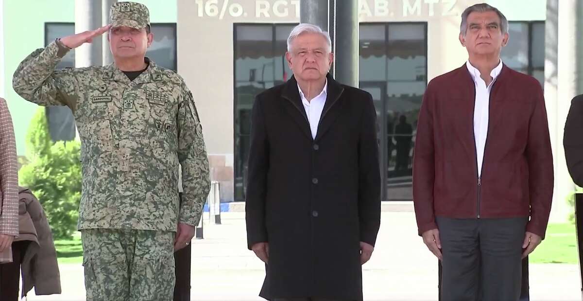 Mexican President Inaugurates Major Military Base In Nuevo Laredo