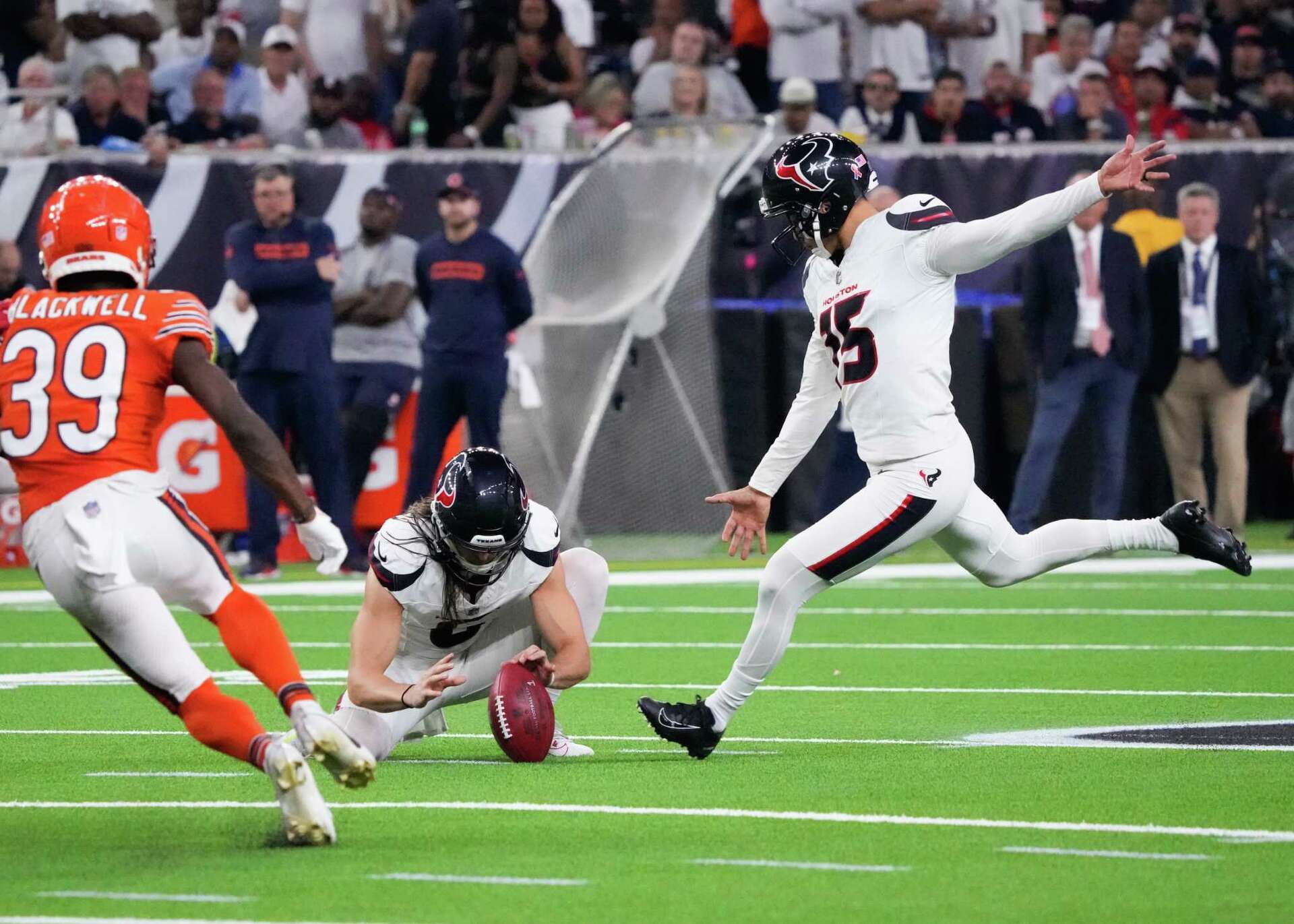 Houston Texans Ka Imi Fairbairn Connects On Three More Yarders