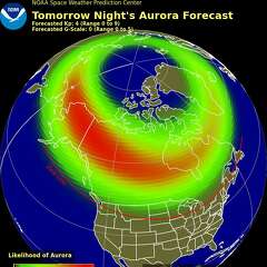 Update Noaa Releases Us Weekend Northern Lights Forecast