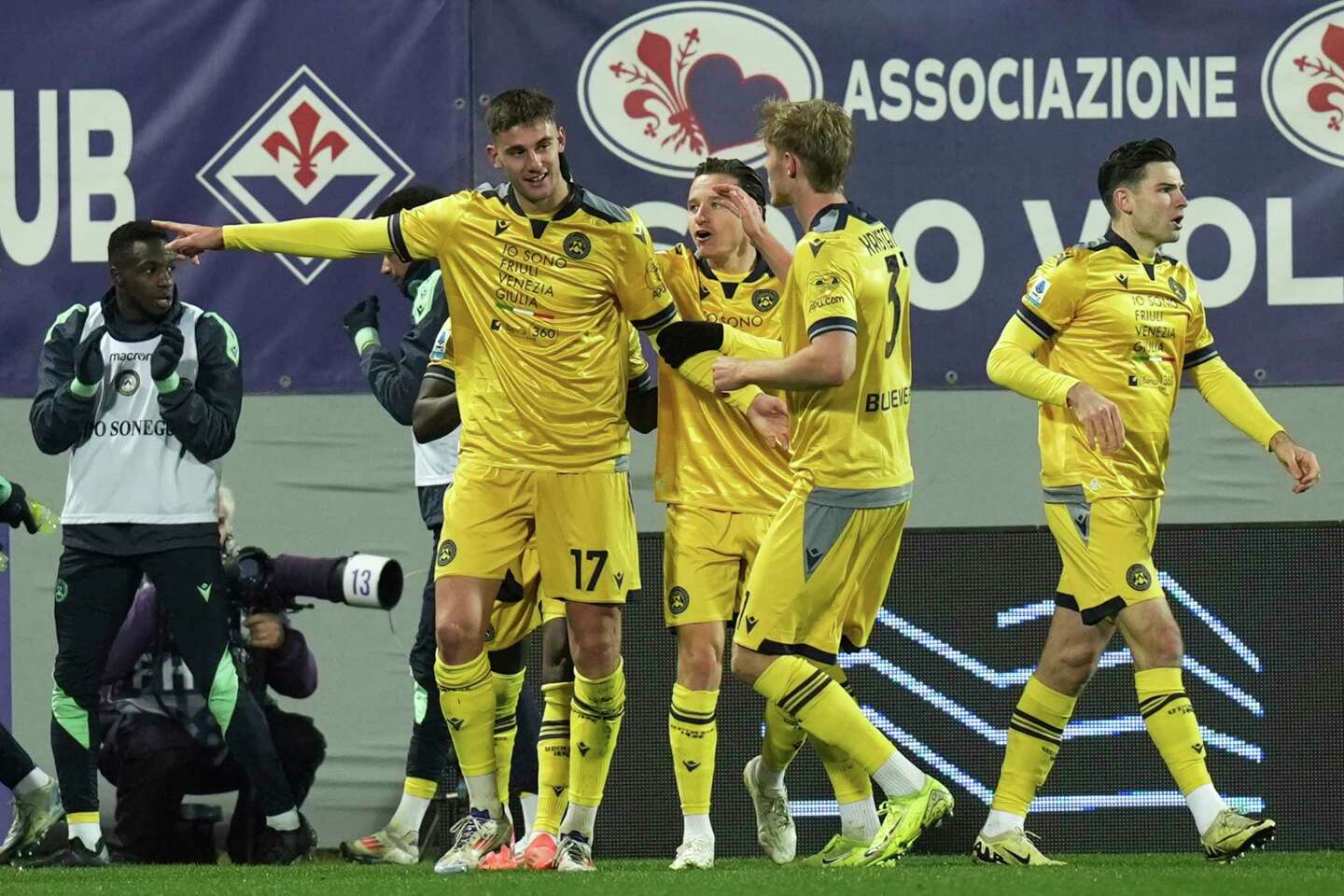 Second Half Comeback Gives Udinese Win At Fiorentina Where Bove Is On