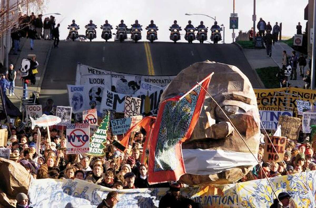 Wto Riots In Seattle Years Ago