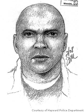 Hayward Police Release Sketch Of Sex Assault Suspect