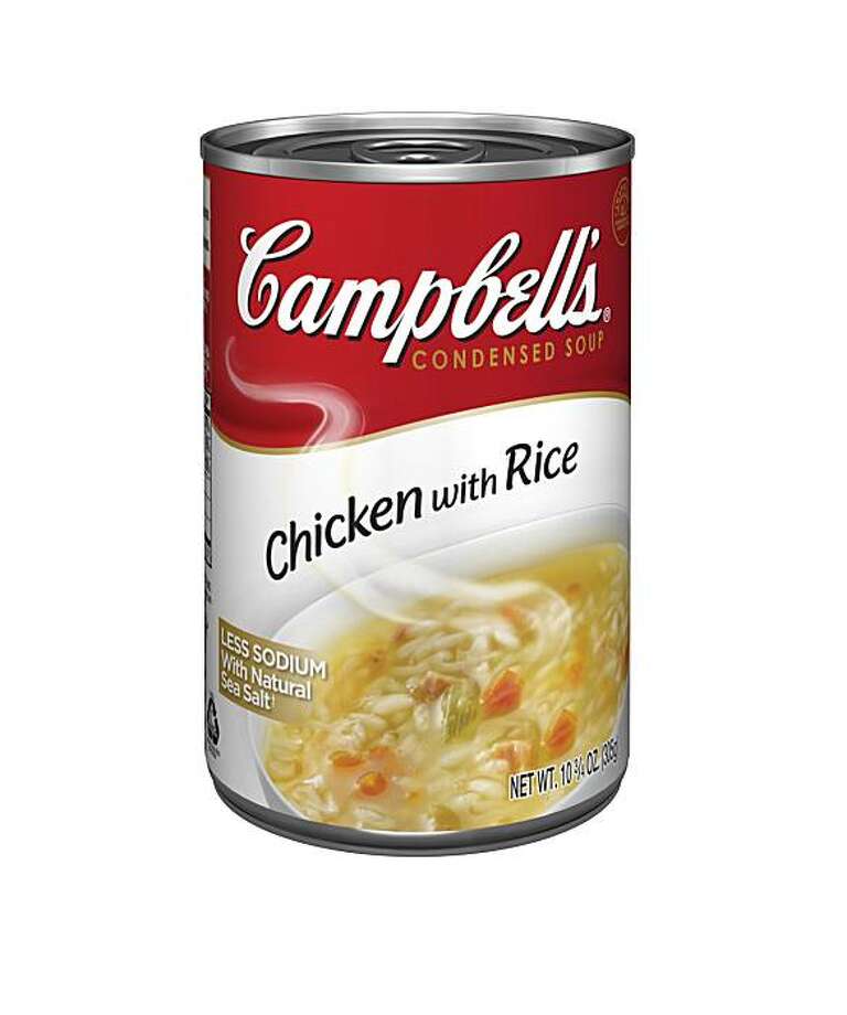 canned soup 9.