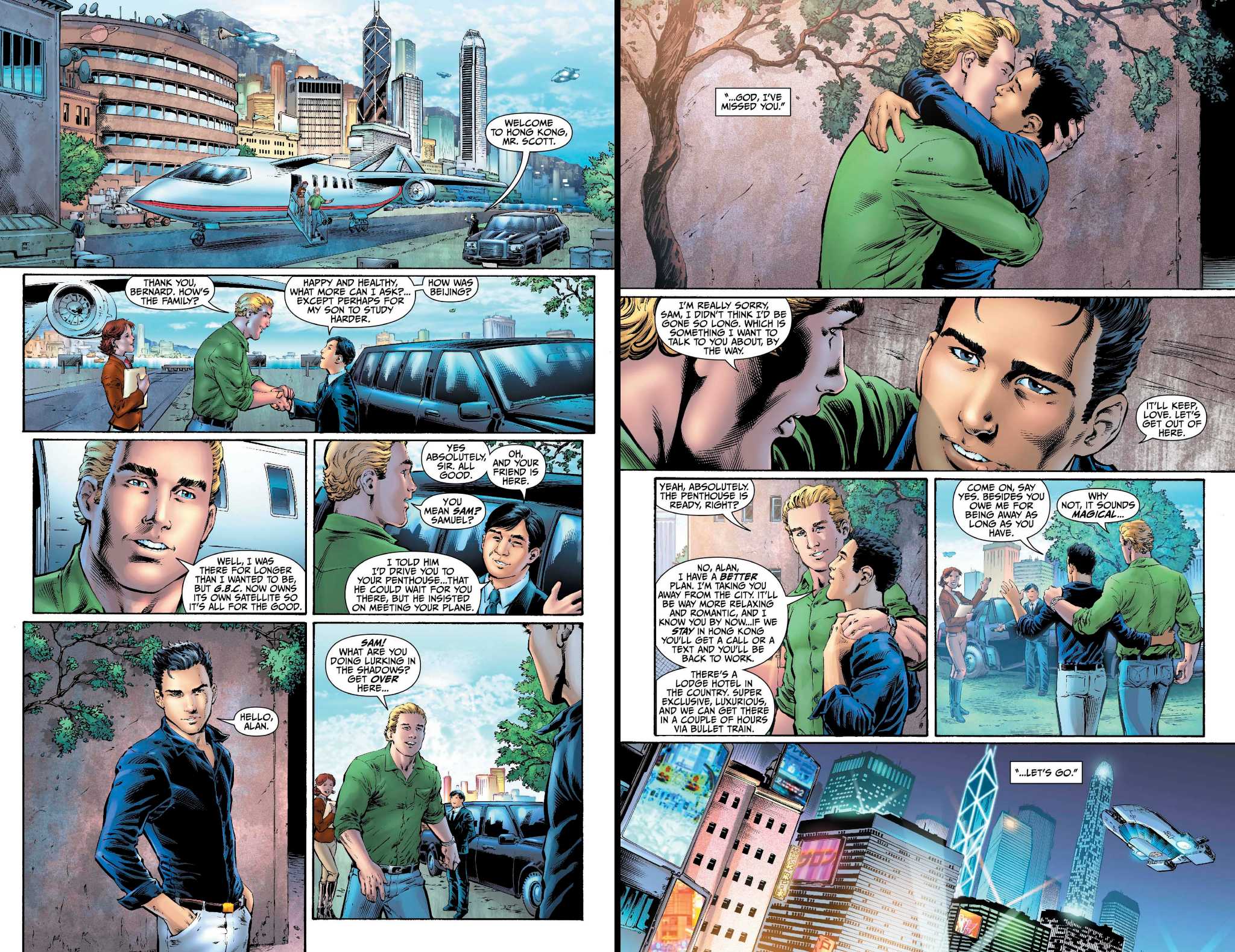 Green Lantern Relaunched As Gay