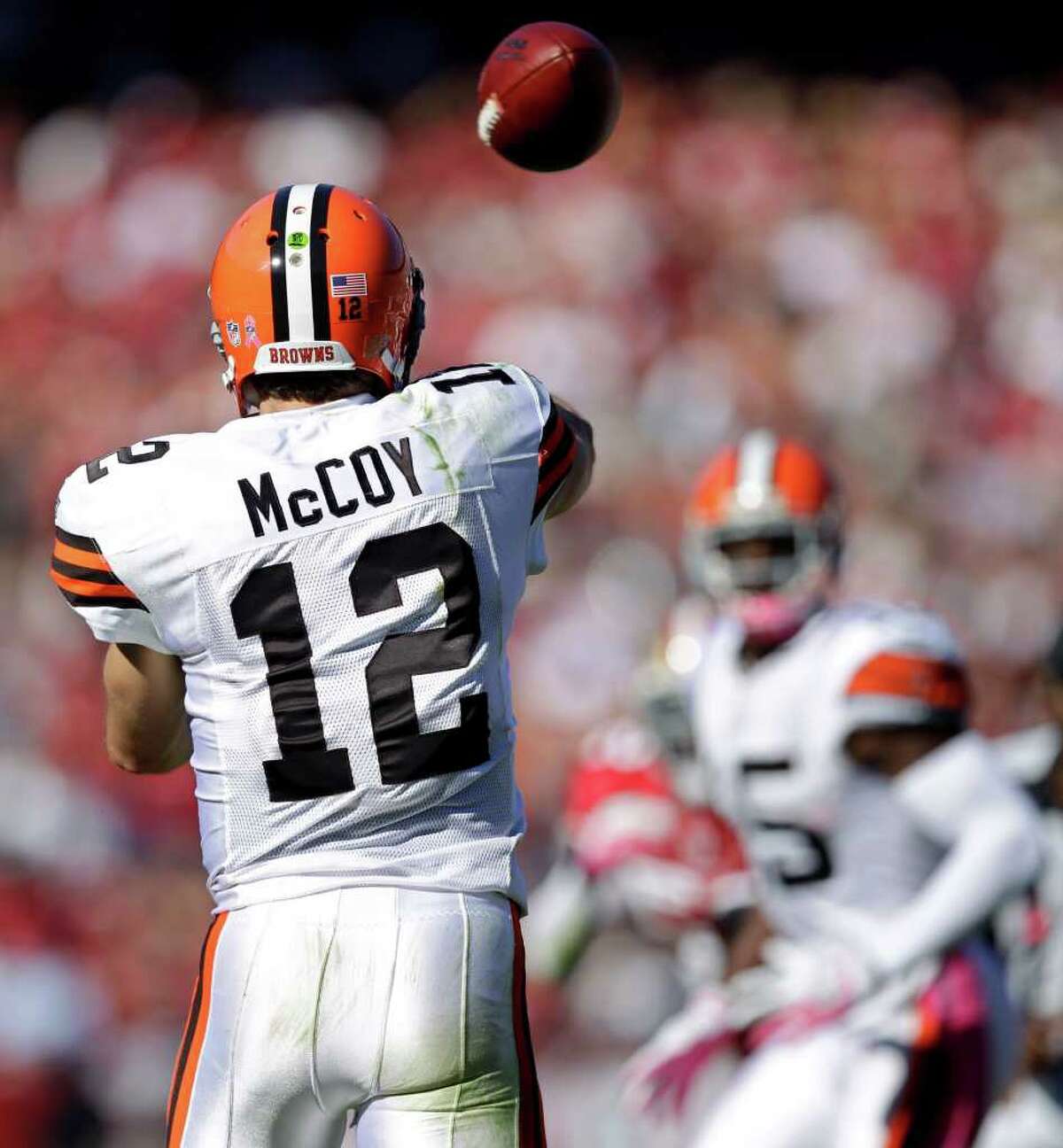 Browns Trade Qb Colt Mccoy To Niners For Picks