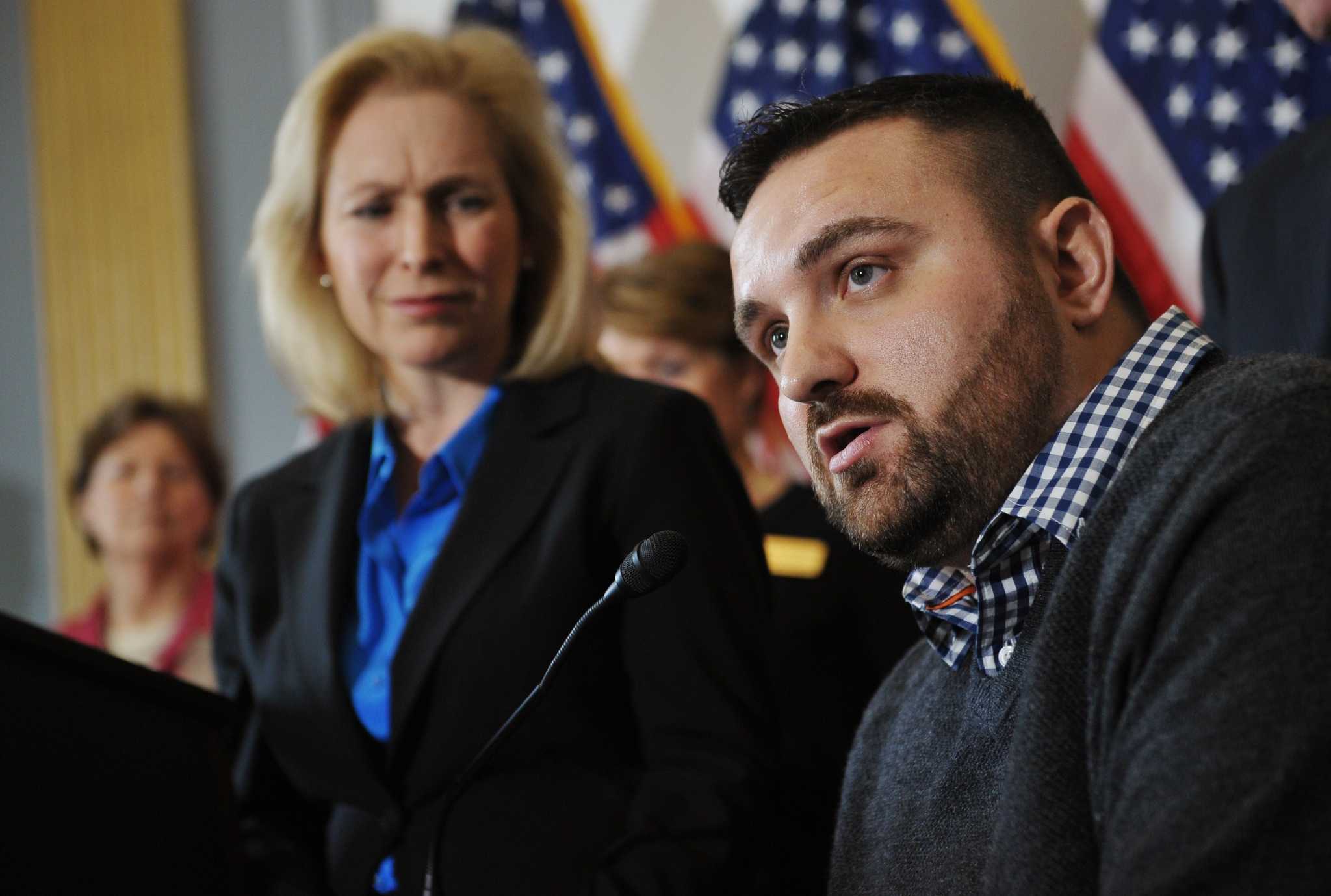 Military Sex Assault Survivors Speak Out For Gillibrand Reform Bill