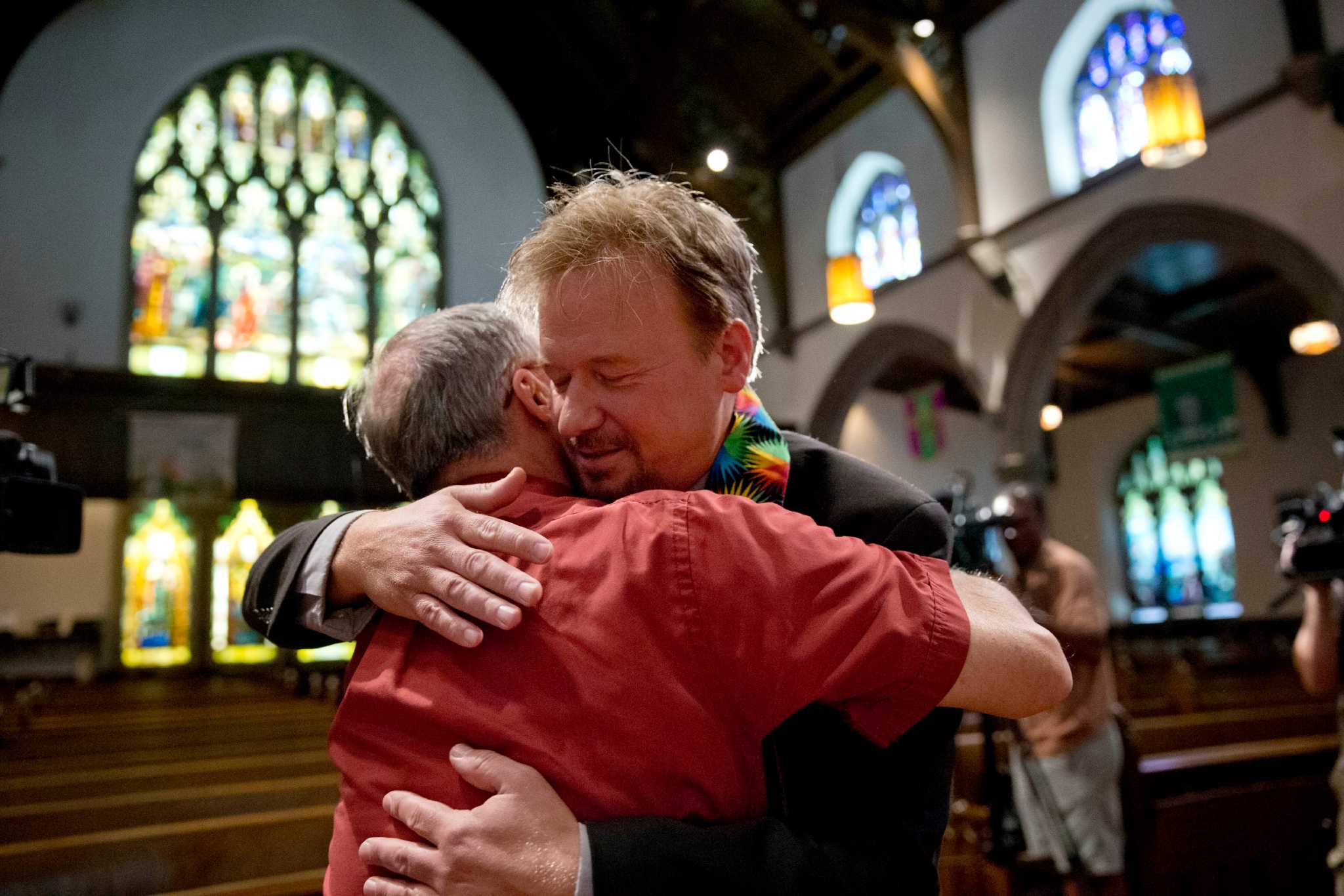 Newsmakers Pastor Who Performed Gay Marriage Reinstated