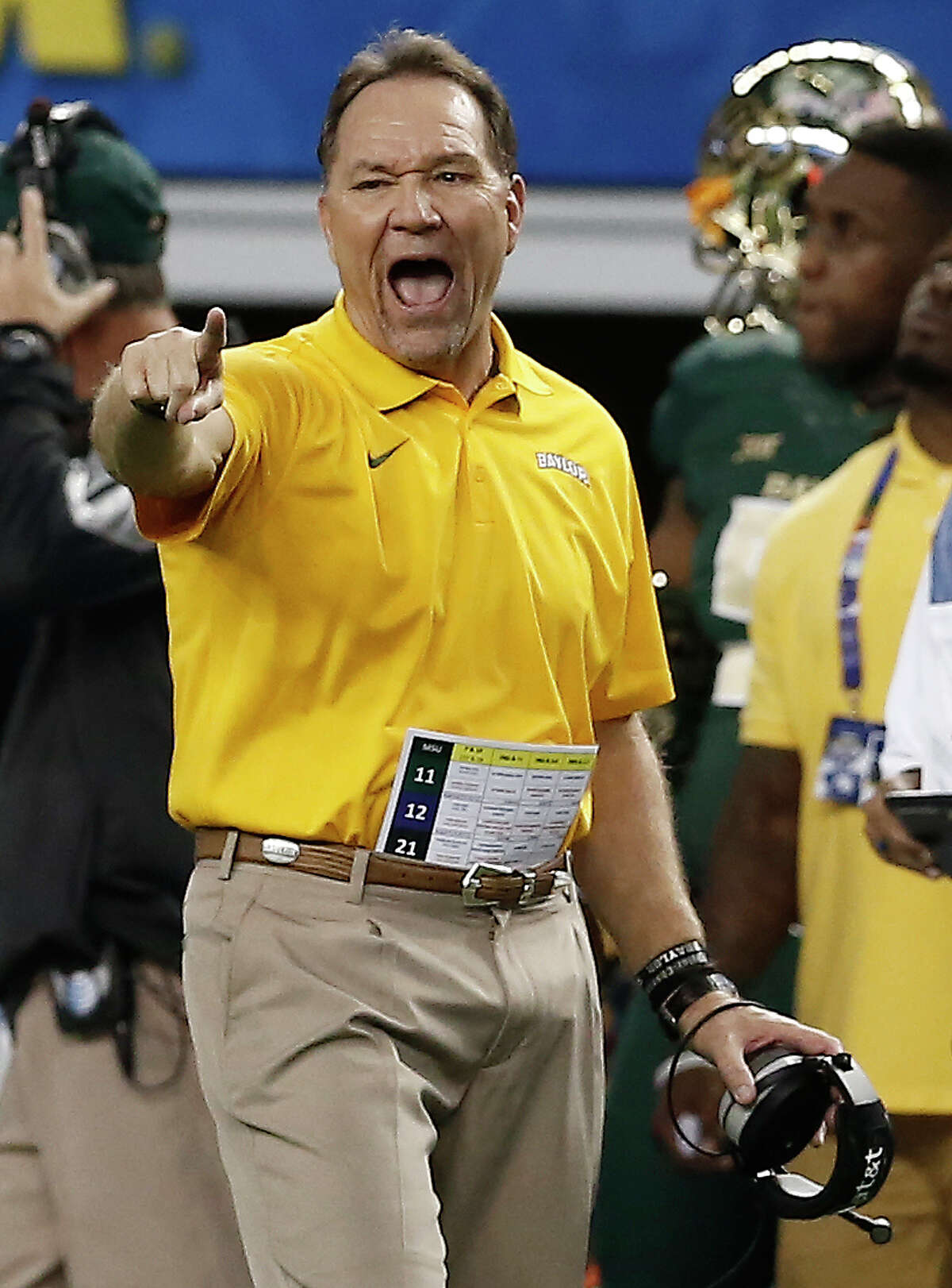 In August 2014, Baylor defensive coordinator Phil Bennett told reporters Ukwuachu had