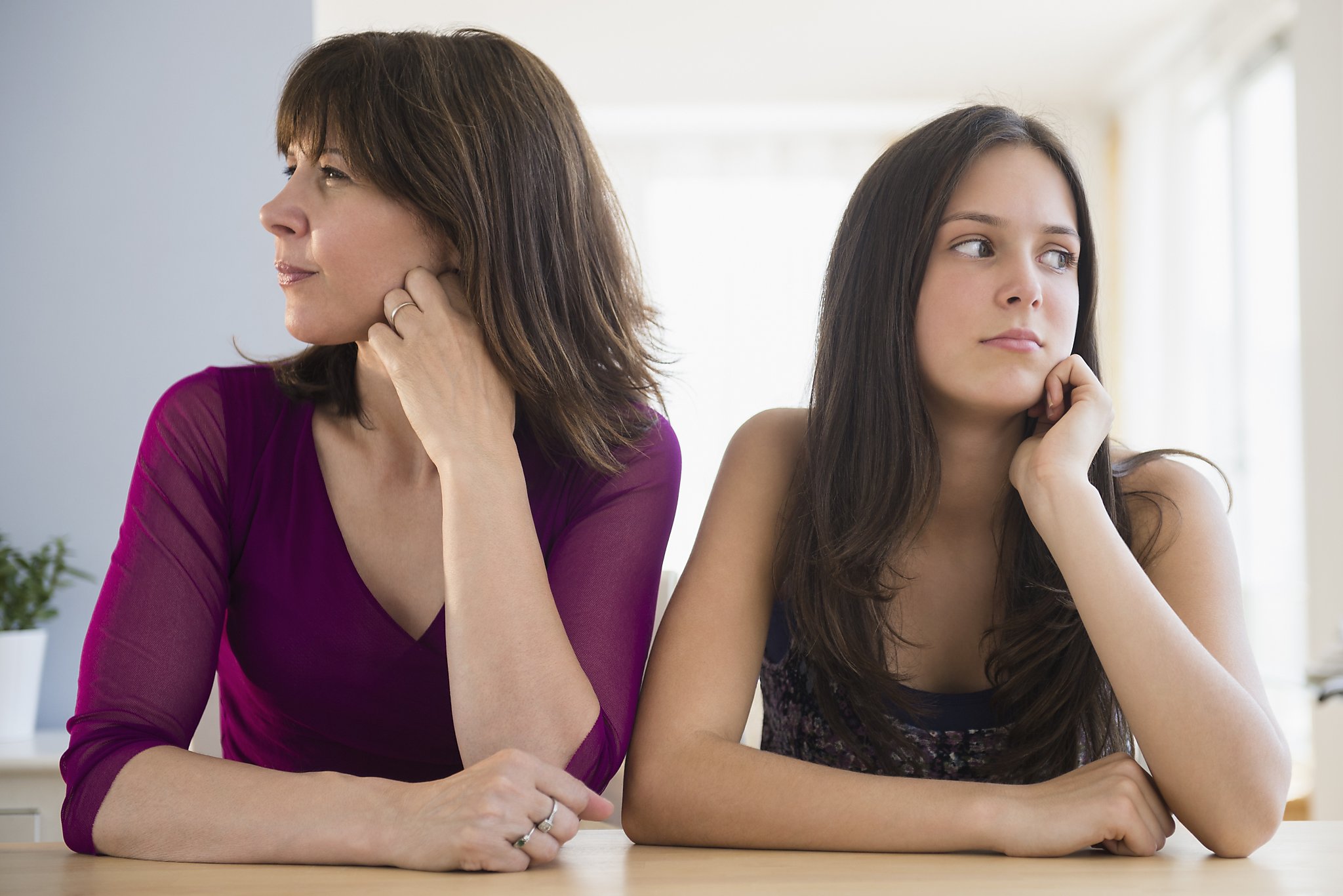 Parents teach daughter