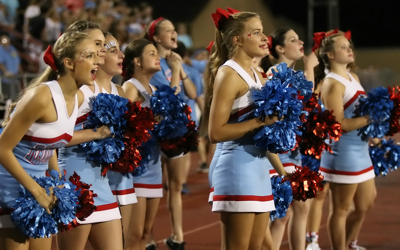 Head cheerleader