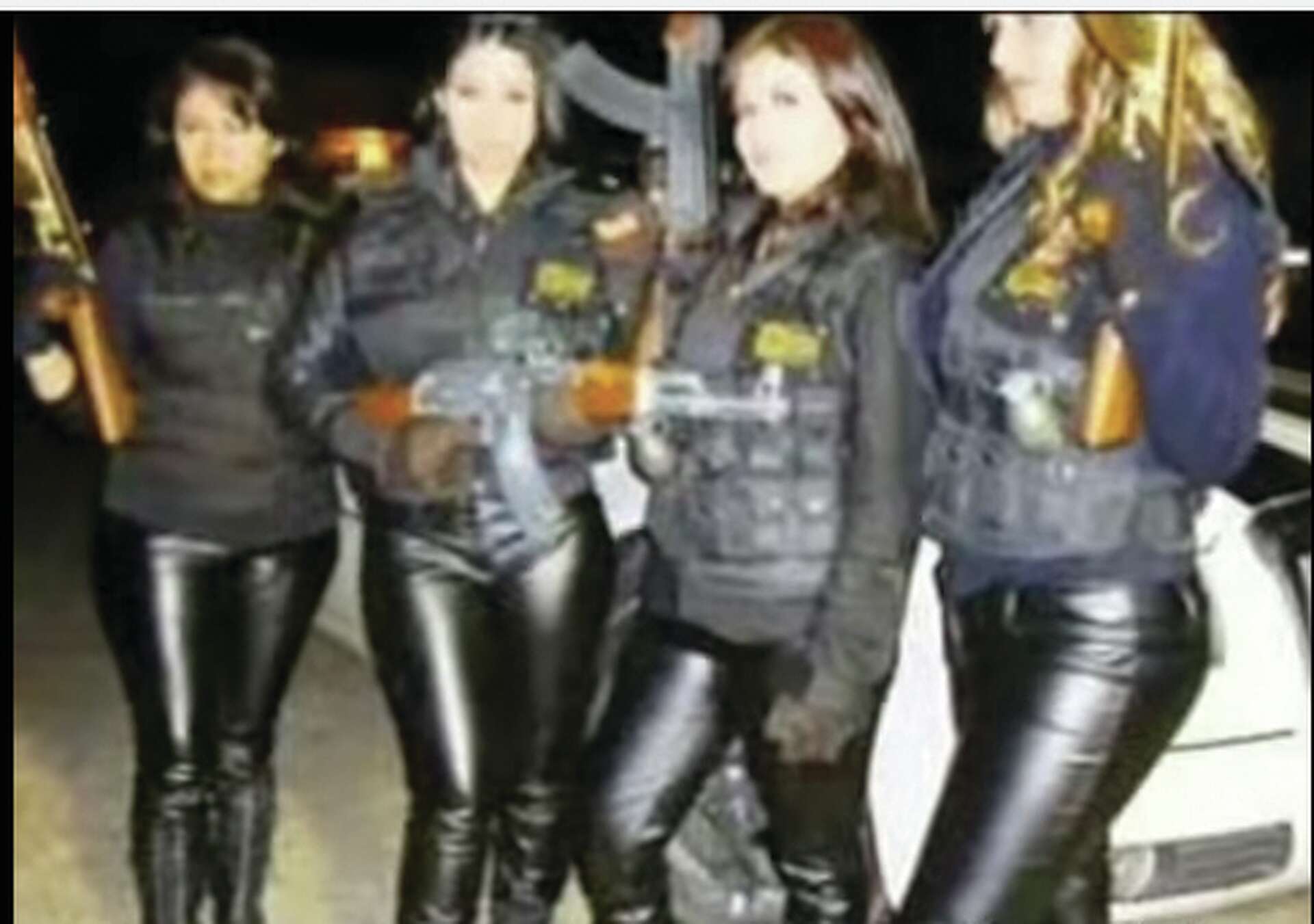 Leaked Photos Purportedly Show Gun Toting Female Assassins For Mexican