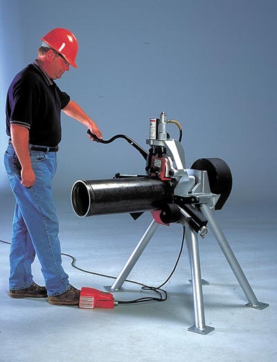 The Victaulic Roll Grooving System Speeds Preparation For Pipe Joining