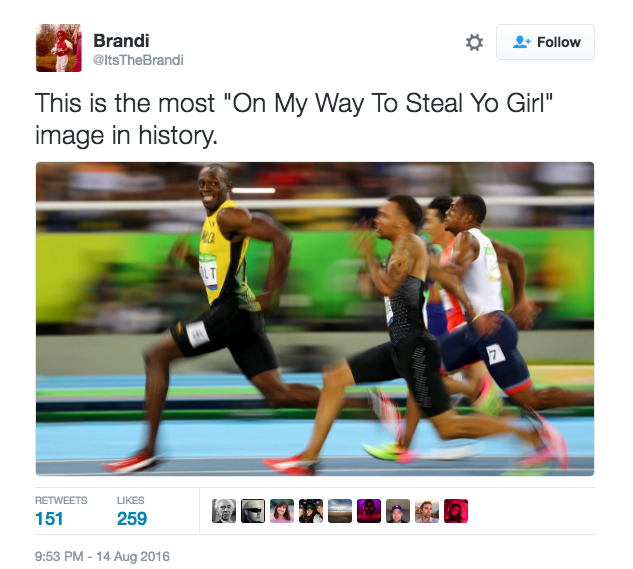 Usain Bolt S Famous Photo Turns Into The Internet S Funniest Meme