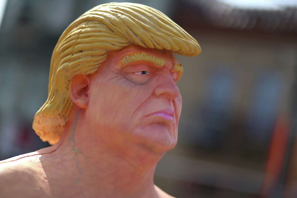 Naked Trump Statue Removed From Castro