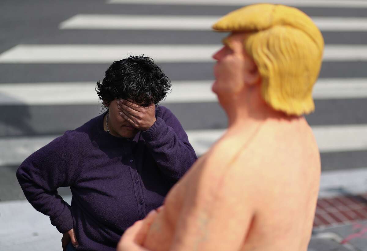 Supervisor Tries To Save Naked Trump Statue In Sfs Castro