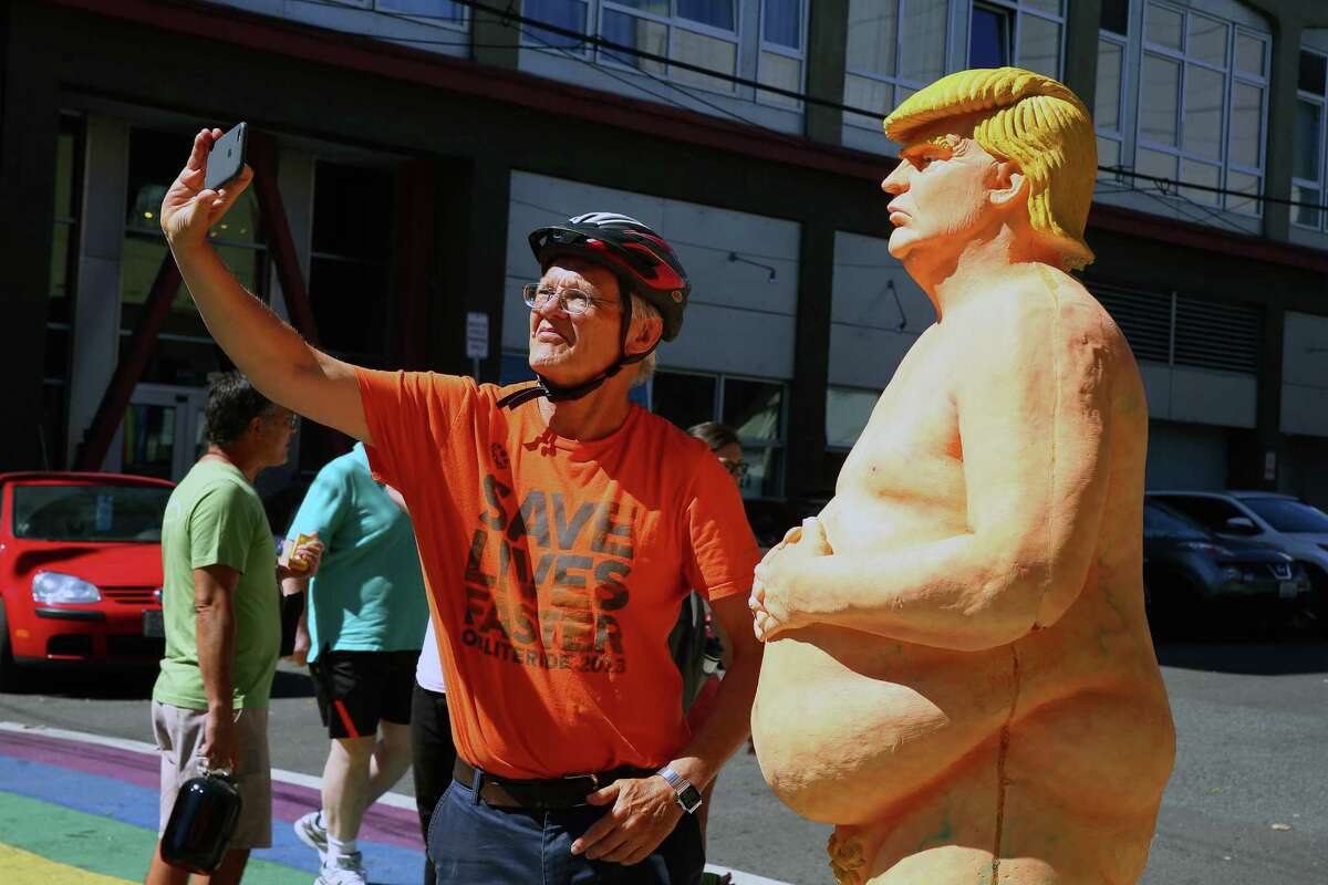 Supervisor Tries To Save Naked Trump Statue In Sfs Castro
