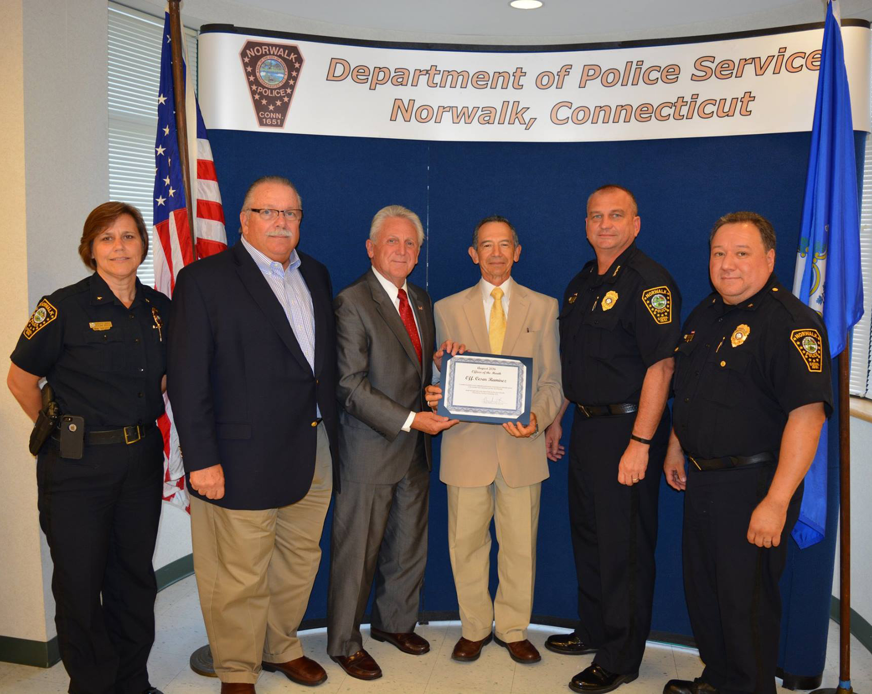 Police Announce Officers Of The Month And Promotions The Hour