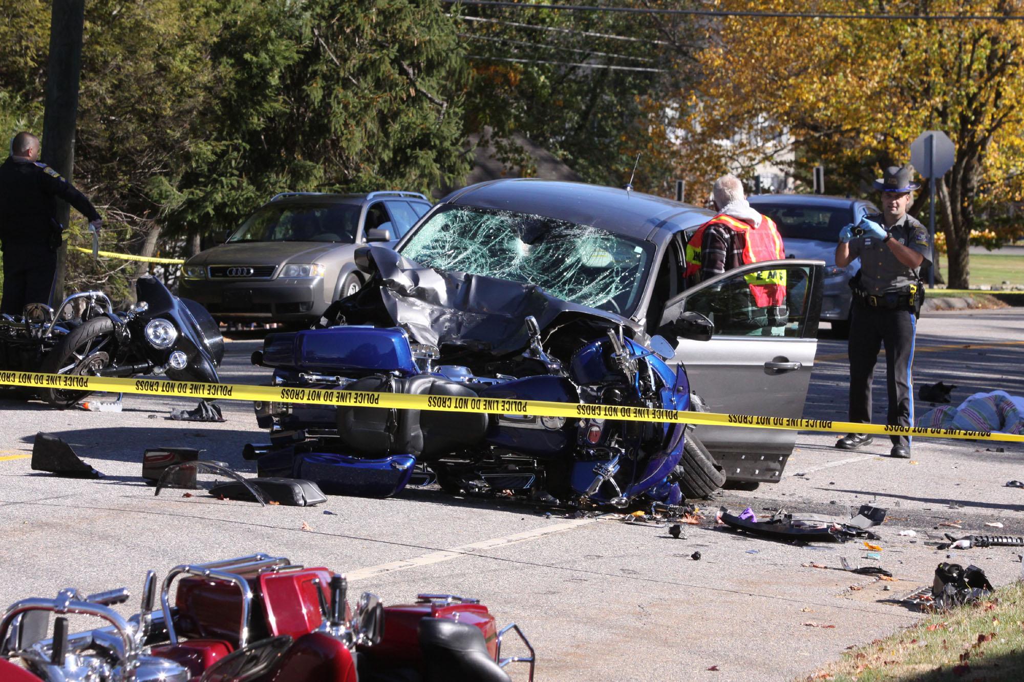 Motorcycle Accident Death Faces