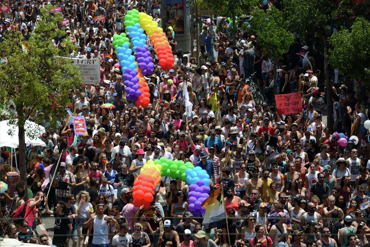 Gay Pride Parade In Tel Aviv Israel What Gay Pride Looks Like In The