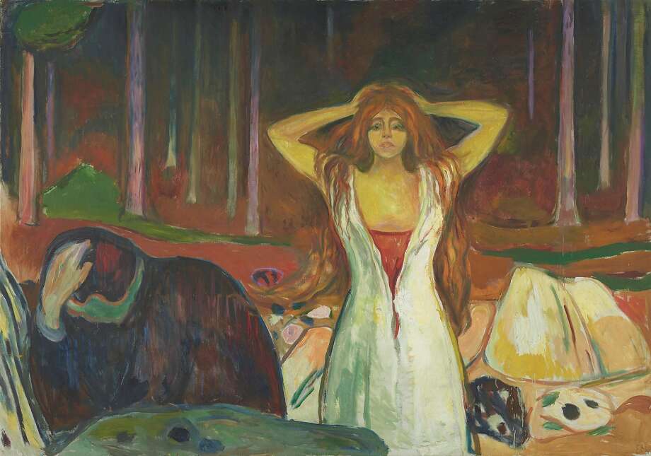 Dark Enlightenment Of Edvard Munch Sfgate