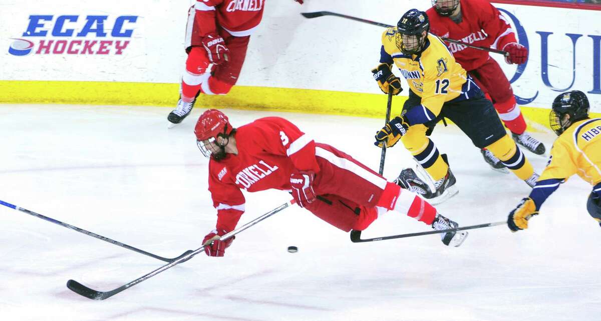 20140221 QU Vs Cornell Ice Hockey