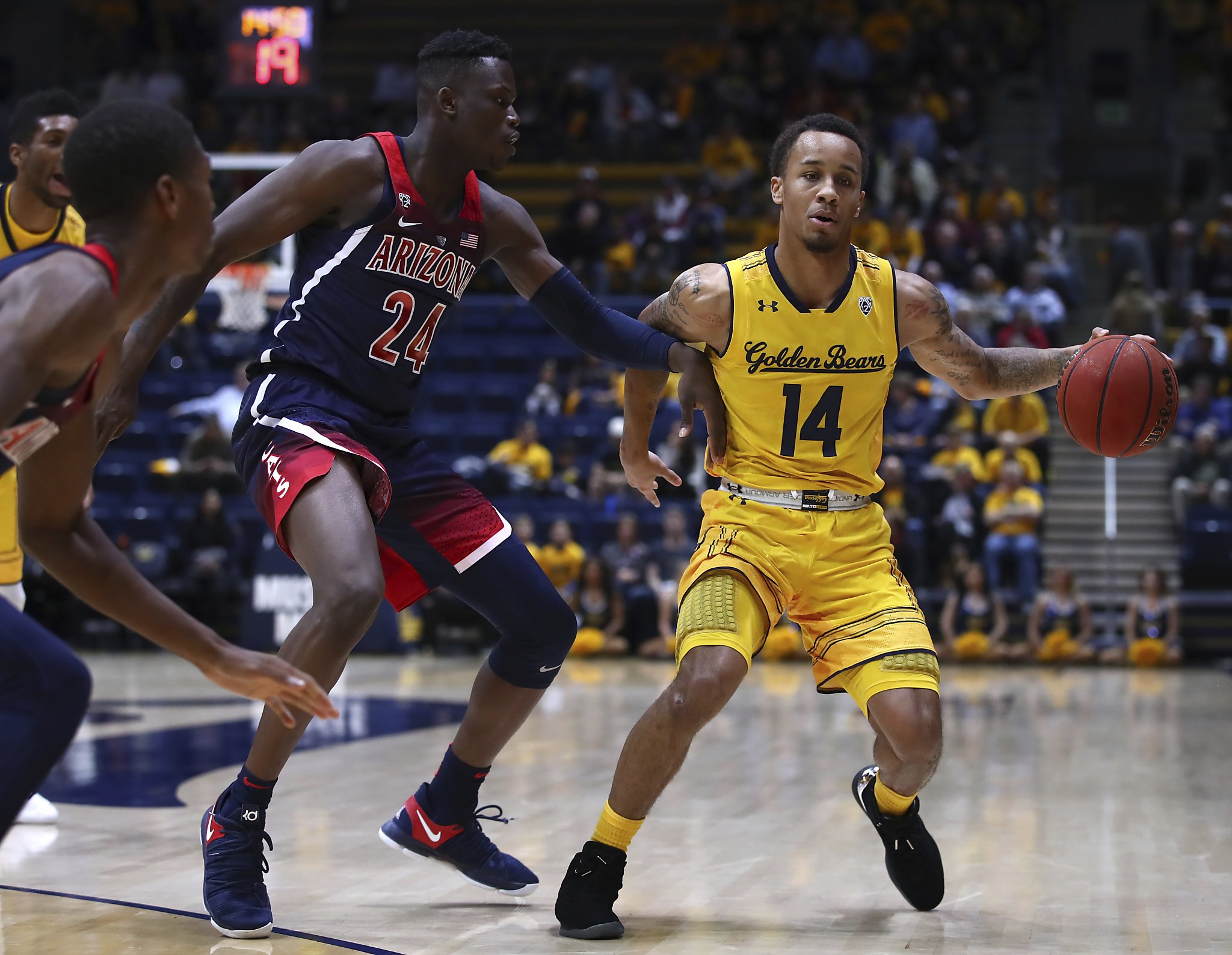 Cal men get blown out by Arizona in fifth straight loss