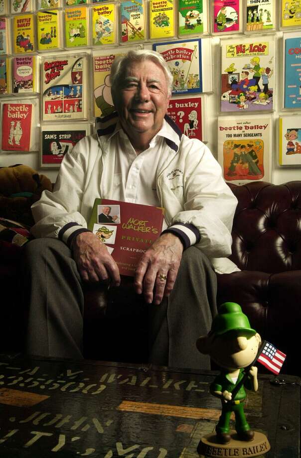 "beetle bailey" cartoonist mort walker dies at 94