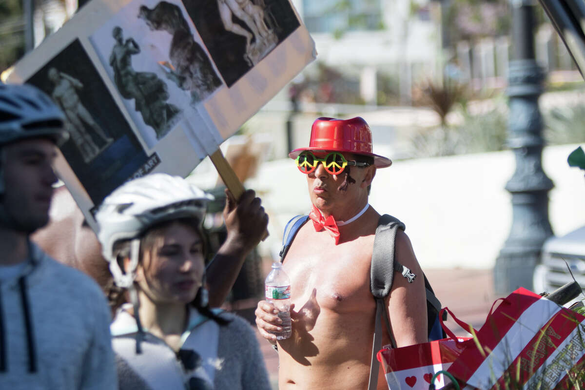 In The Castro A Nude Celebration Of Body Positivity At Valentine S Day Parade