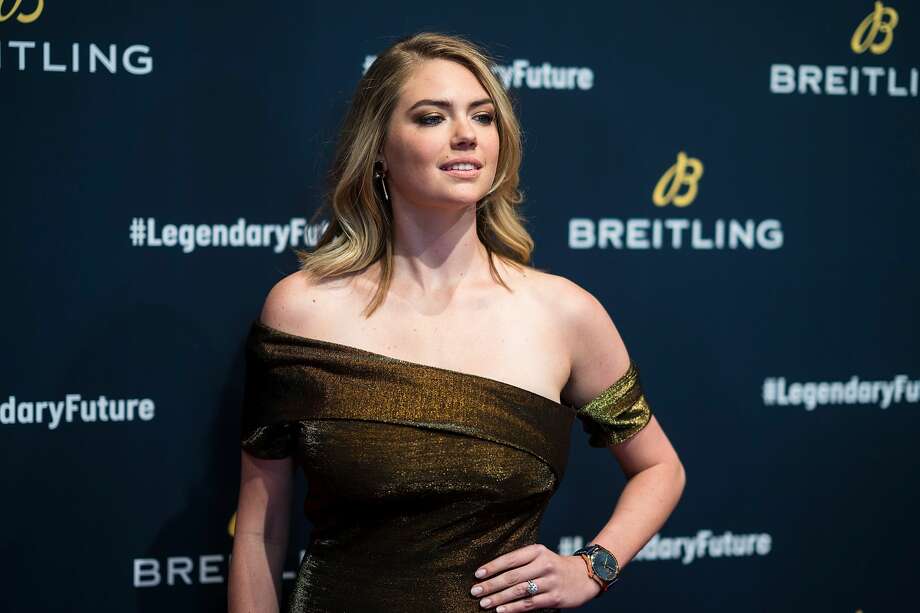 kate upton attends breitling celebrates, the north american stop