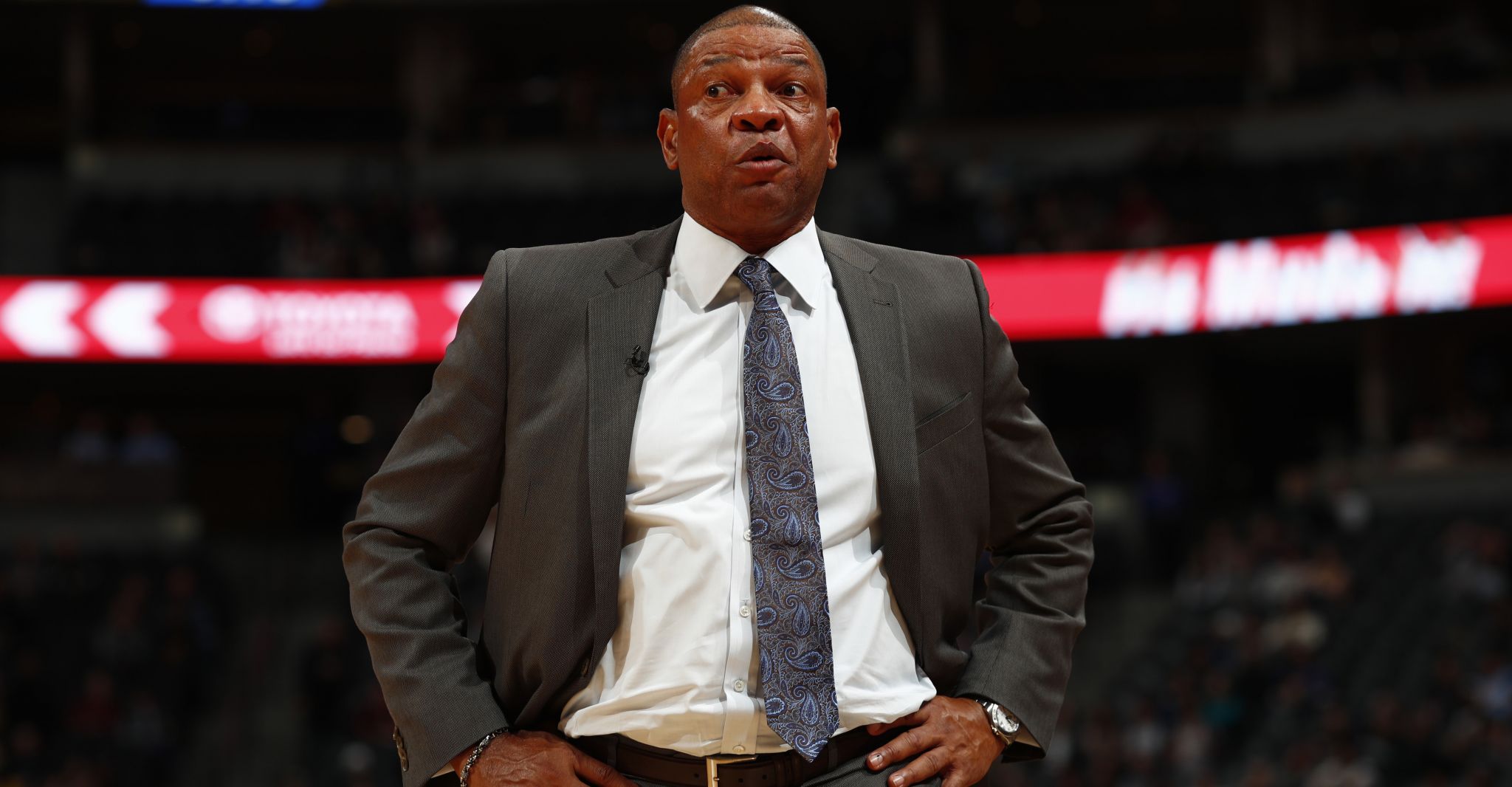 Doc Rivers jokes about previous Rockets-Clippers kerfuffle: 'We barricaded all the secret passages