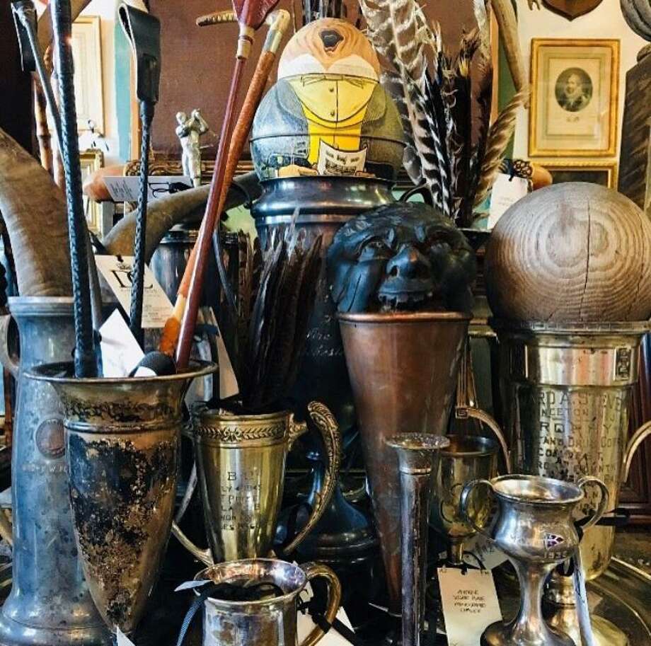 antiques dealer has a taste for the eccentric