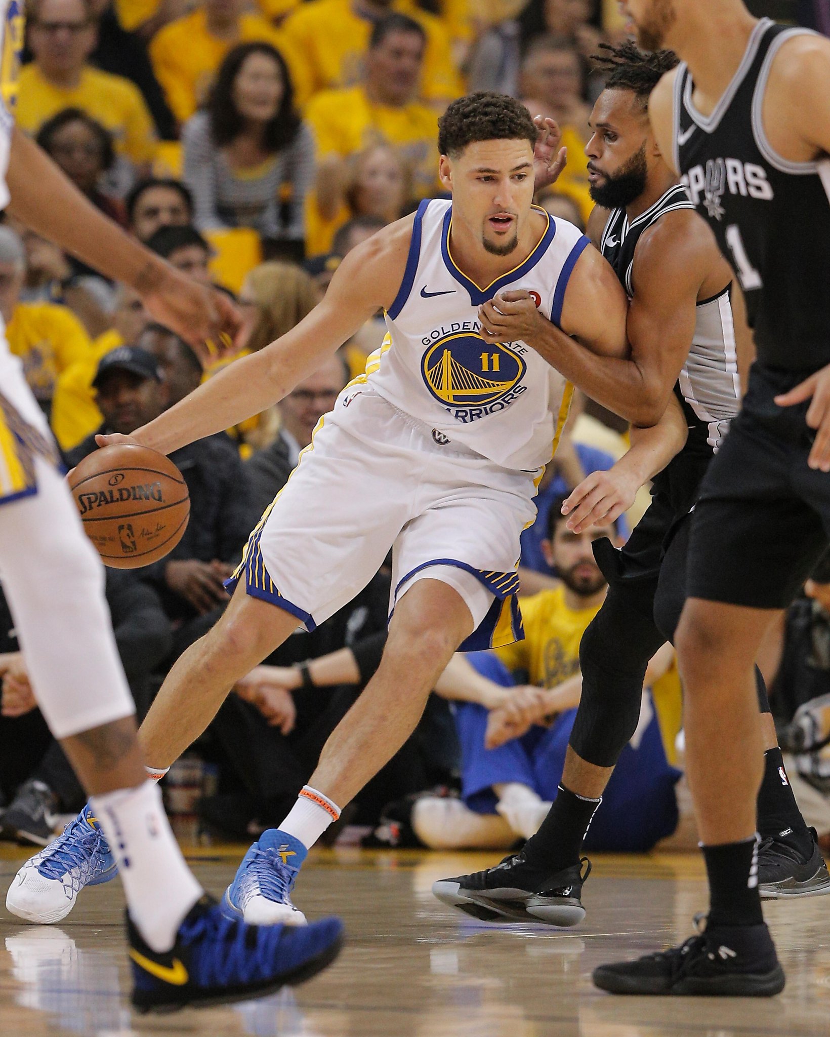 Warriors ‘flip the switch’ in Game 1 rout of Spurs