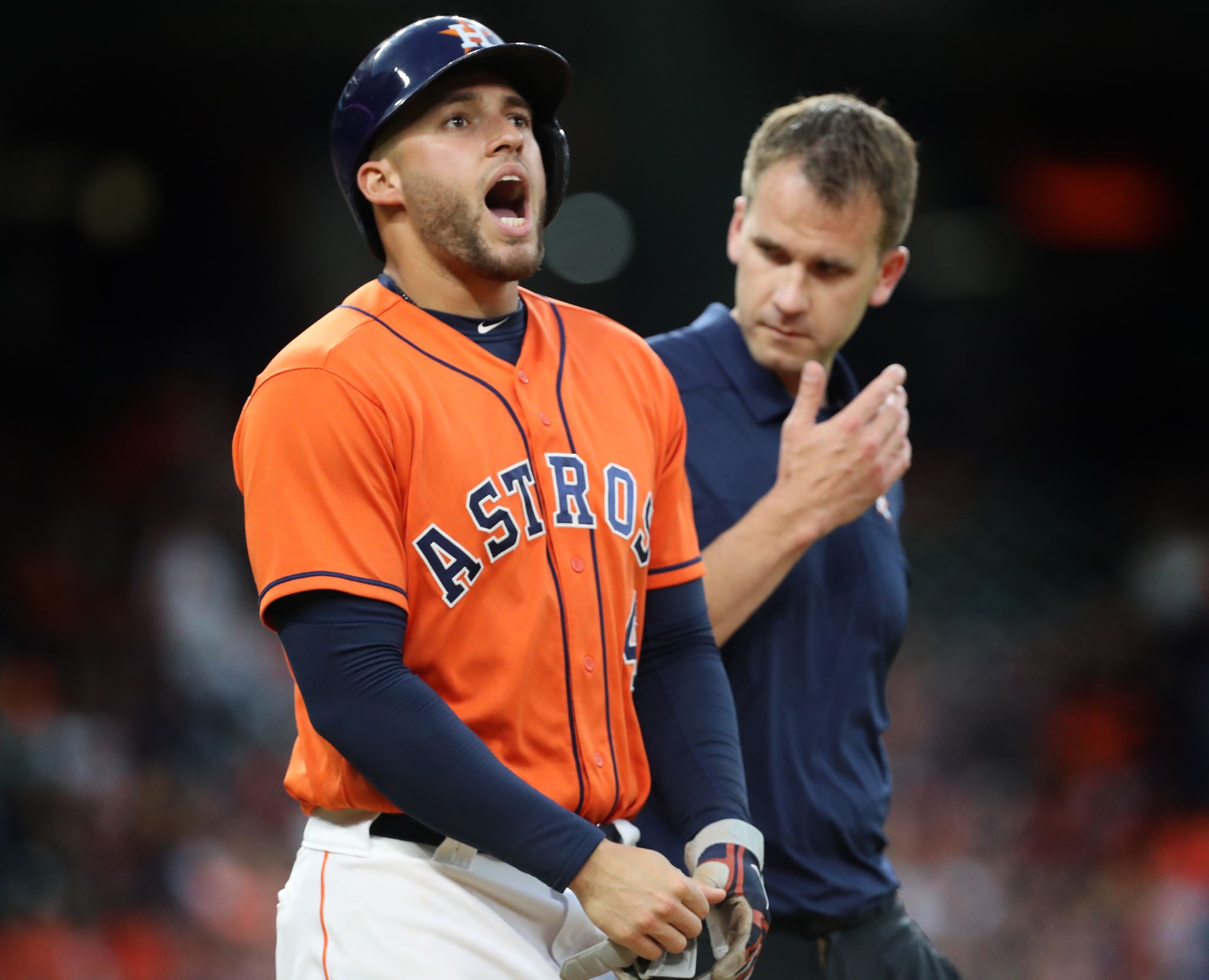 Astros' George Springer returns to starting lineup