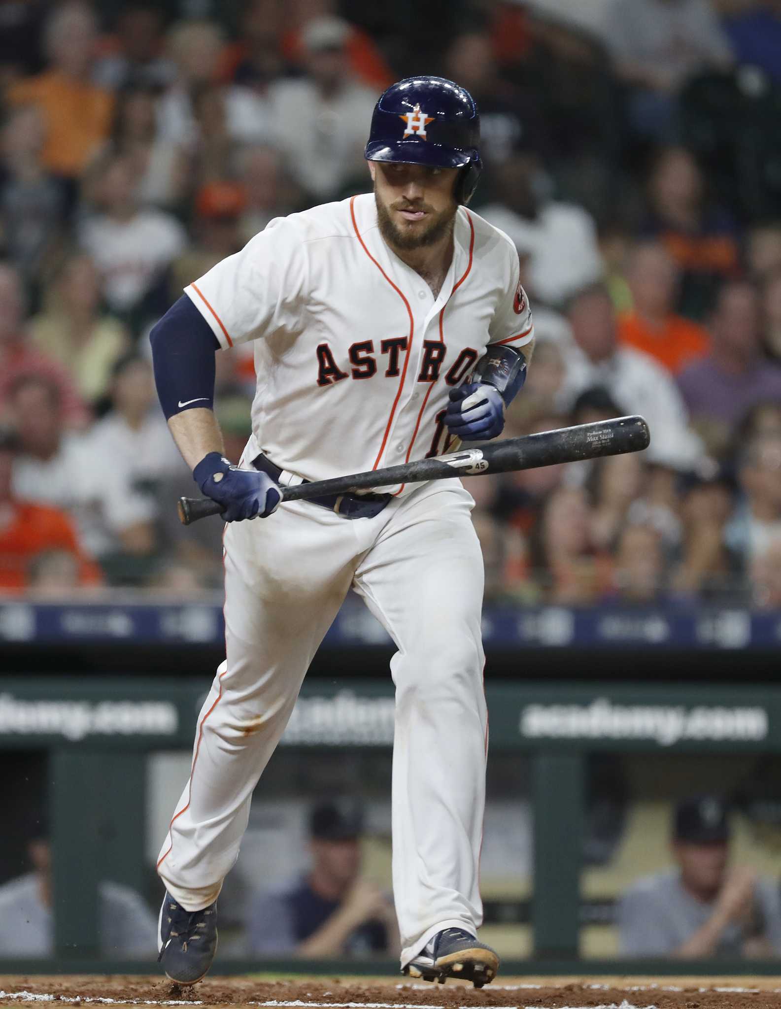 Max Stassi's batting power helps carve out role with Astros