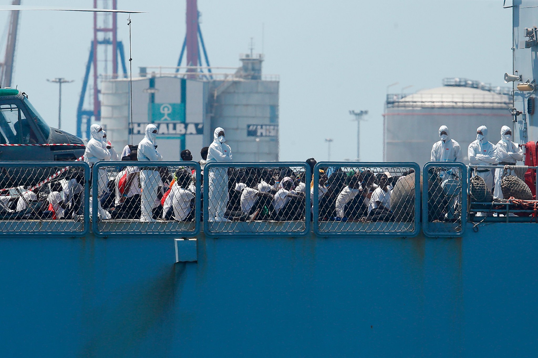 After Odyssey Refugee Rescue Ships Dock In Spain