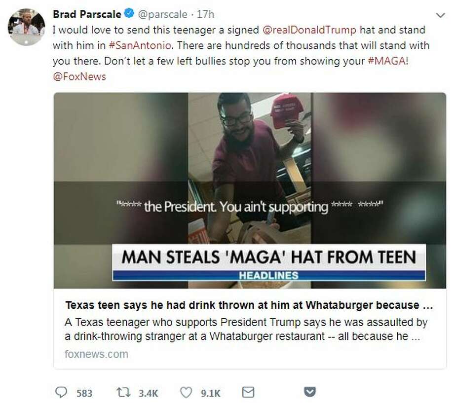 donald trump jr., brad parscale weigh in on maga