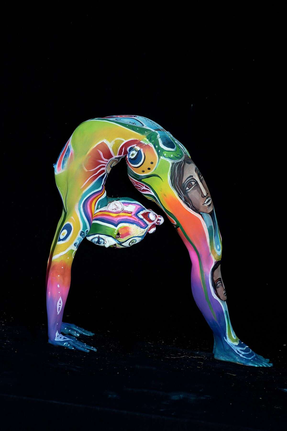 Photos World Bodypainting Festival Gets Creative Naked In Austria