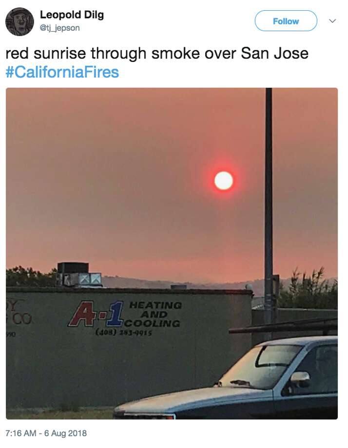 california is choking on wildfire smoke: striking