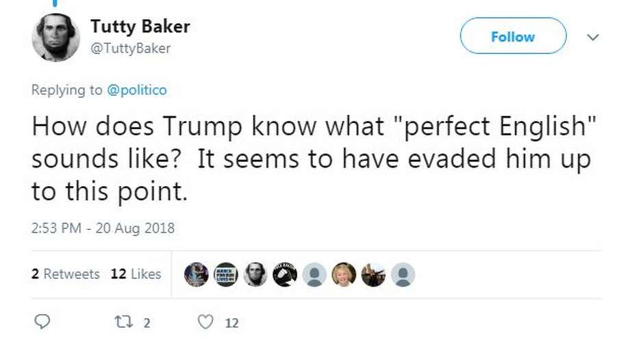 推特donald_s,donald_s twitter reacts to donald trump declaring a border agent speaks