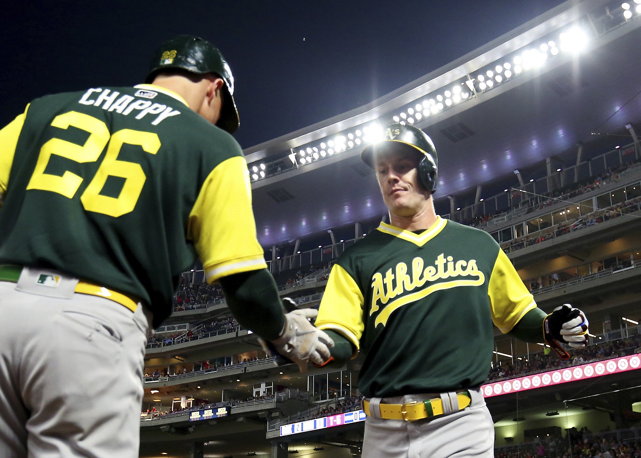 Oakland athletics the swinging as team banner