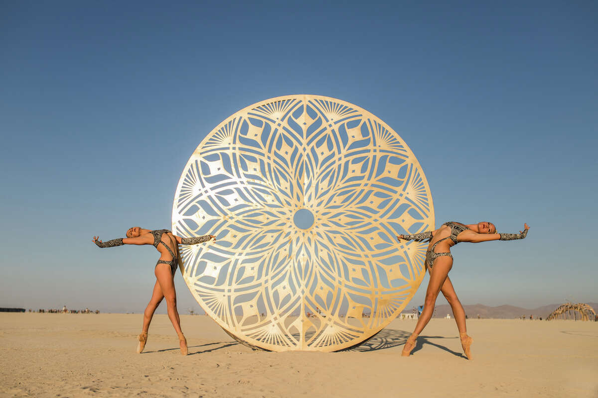 Nude Body Painting Takes Over San Francisco S Urban Burning Man